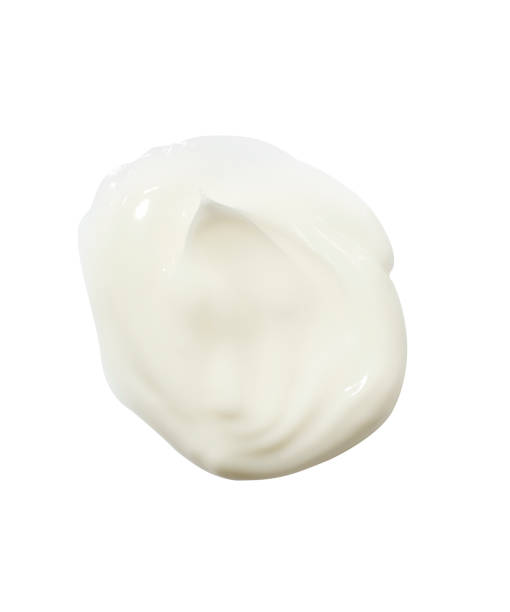istock Cosmetic cream in abstract shape on background 2181455484