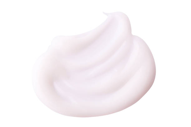 istock Cosmetic cream in abstract shape on background 2181455487
