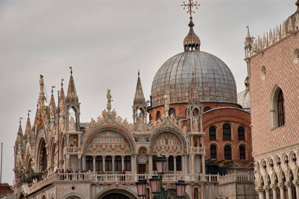 istock Heavenly Domes: A Glimpse of St. Mark's Basilica, Venice 2181455679