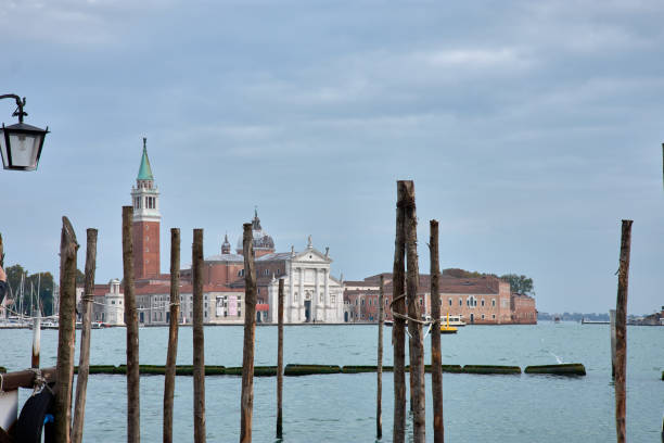 Italy, Venice,  Giorgio Maggiore Cathedral,  rainbow