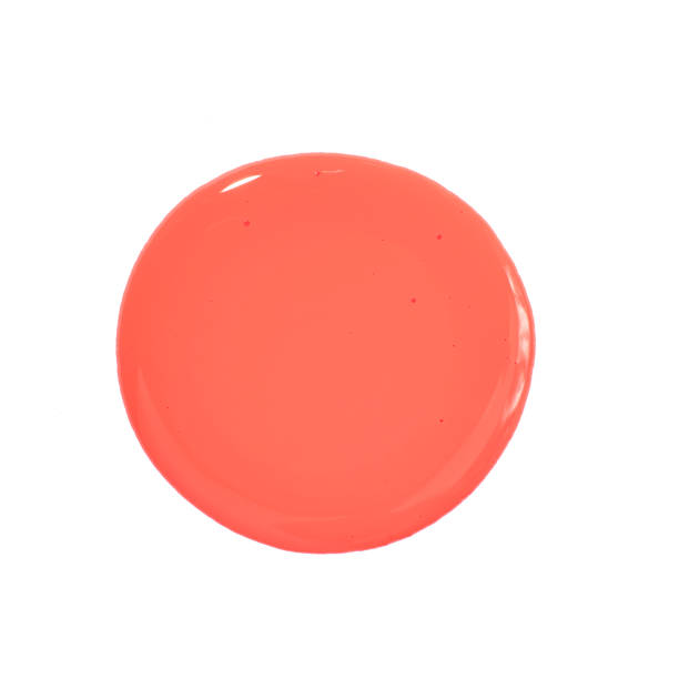 istock Orange color abstract shape nail varnish 2181470370