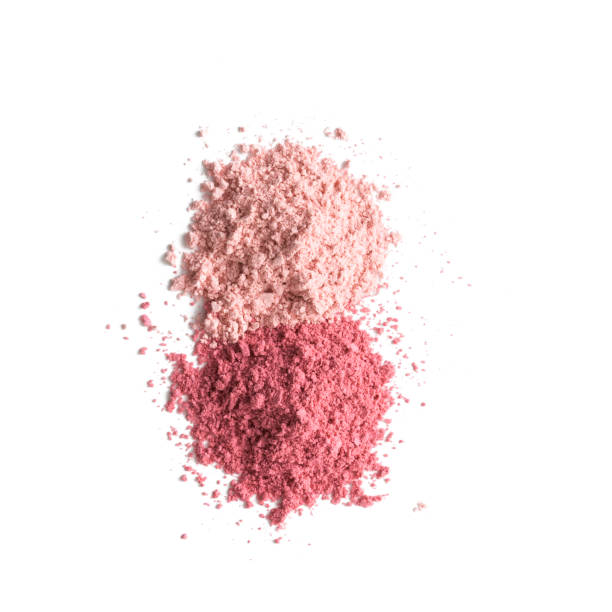 istock Two tone Pink color Foundation powder makeup on background 2181471144