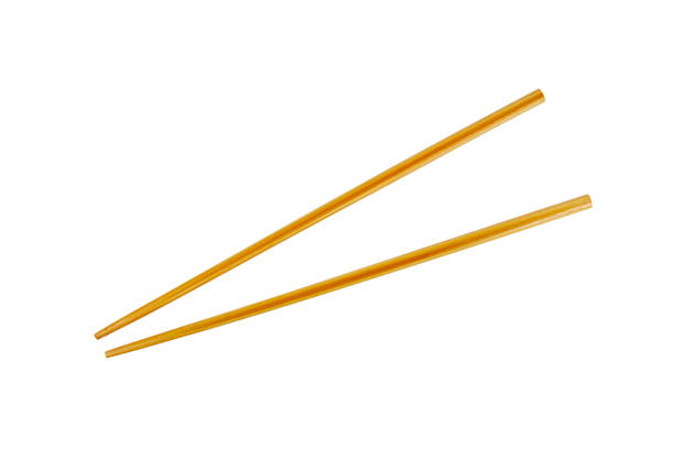 istock two asian bamboo chopsticks isolated on white 2181472703