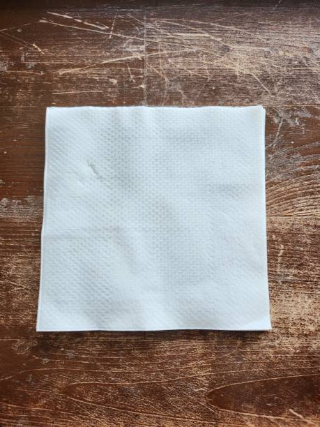 istock Tissue paper on wood background 2181476218
