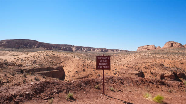 istock Sign desert view drive guided tour at Upper Antelope Canyon 2181480836