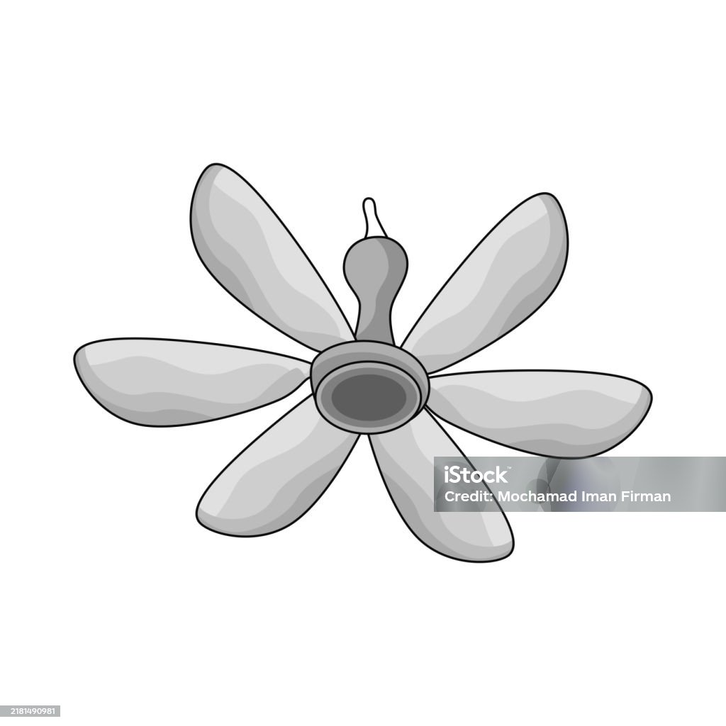 Fan Stock Electric Fan Stock Illustration - Download Image Now - Electric Fan ...
