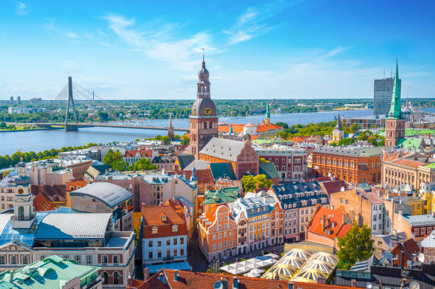 istock Old town of Riga, latvia. 2181494919