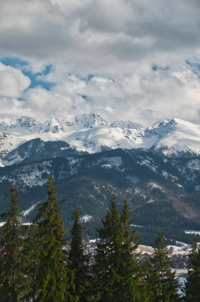 istock Snow-covered mountain peaks in the Tatra Mountains in Poland 2181496471