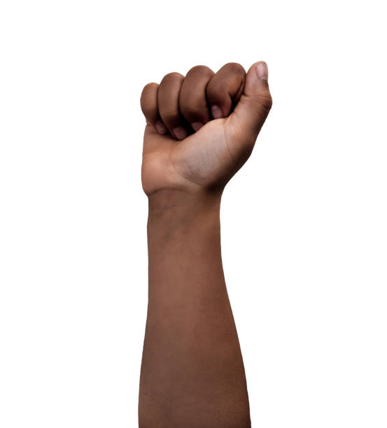 istock Child with fist up 2181504319