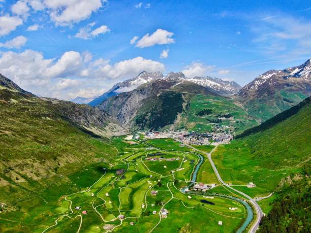 istock Andermatt and Urserental Valley 2181508289