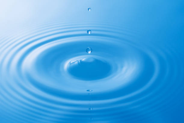 istock Water droplets and ripples 2181511008