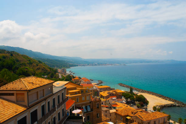 Italy, Calabria, Pizzo Calabro (07/03/2019) Coast of Pizzo Calabro