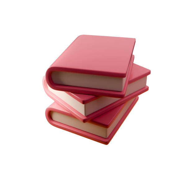 istock 3D vector illustration of stack of pink books. Modern and minimalist design, perfect for educational, literary, and digital content. Ideal for illustrating knowledge, study, libraries, or publishing themes 2181525147