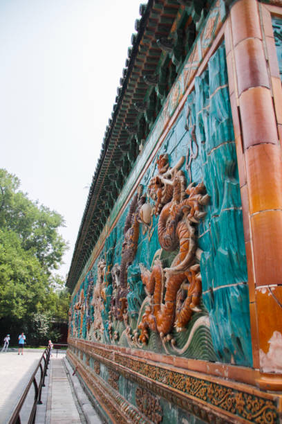 istock Nine-Dragon Wall at Beihai park, Beijing, China. 2181528659