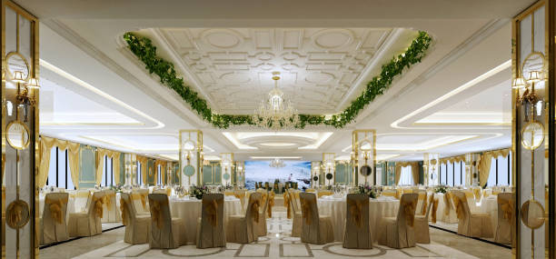istock 3d render of meeting room, board room 2181530278