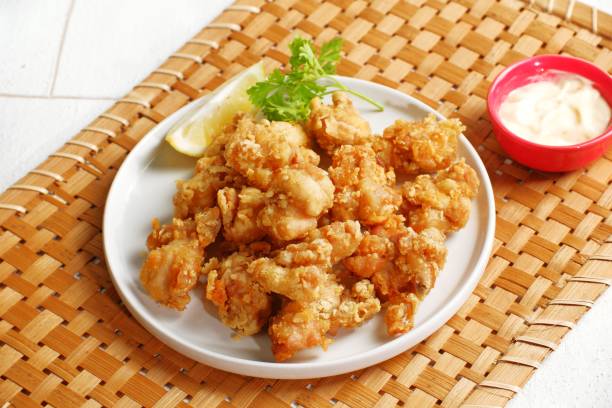 istock homemade chicken karaage,Japanese Style Fried Chicken 2181530714