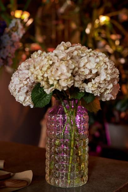 istock Floral Composition with White Flowers in Vase 2181532179