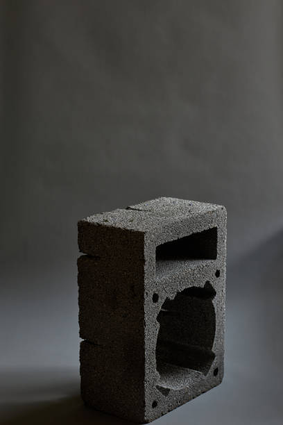 istock Minimal Shot of Geometric Concrete Block 2181532200