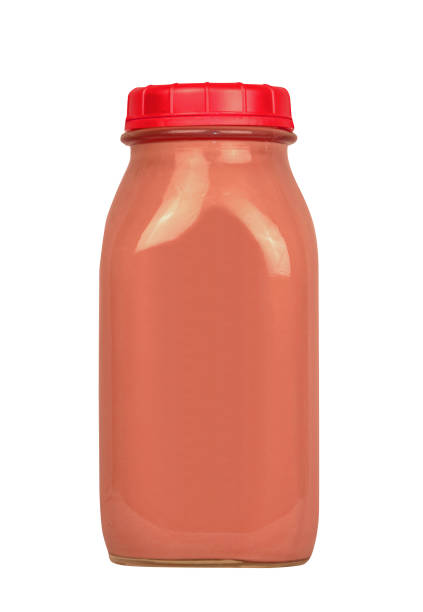 the bottle red color packaging