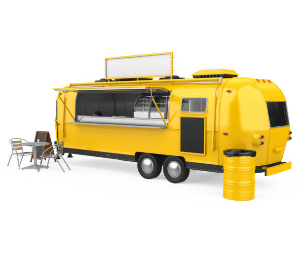 istock Food Truck Isolated 2181550463