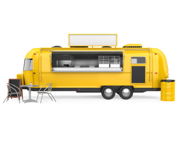 istock Food Truck Isolated 2181550762