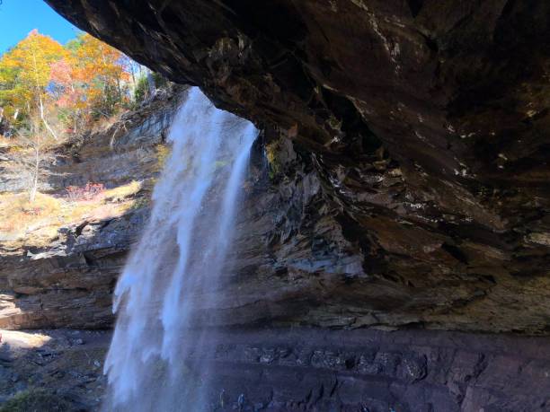 istock Kaaterskill Falls in October in Catskills Mountains in New York State. 2181567849