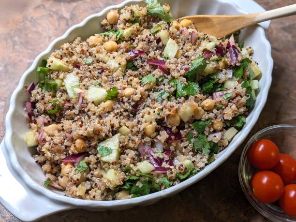 istock Homemade Quinoa and Chickpea Salad. 2181571857