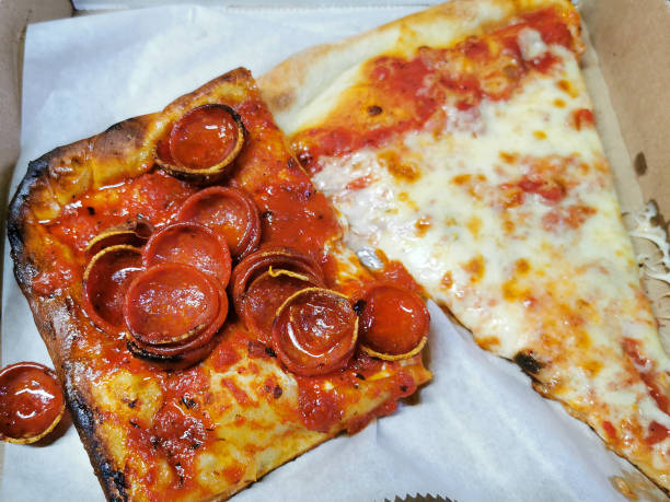 Two Slices of NYC Pizza