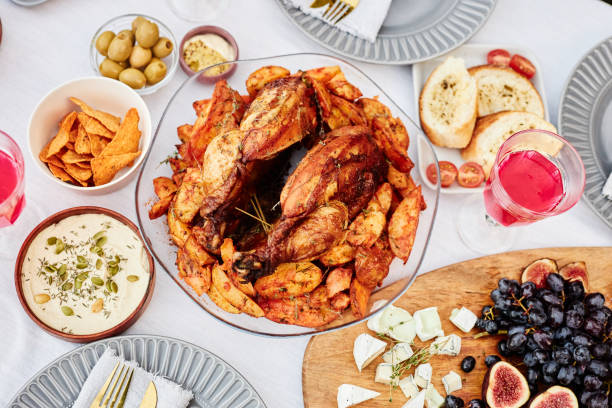 istock Grilled Chicken with Roasted Potatoes 2181572718