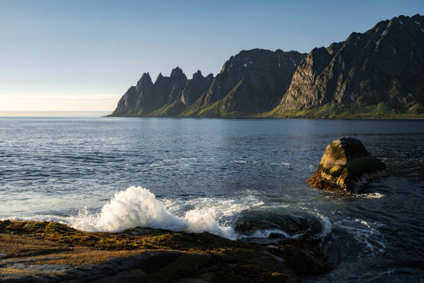 Tungeneset beach on Senja island, Norway
