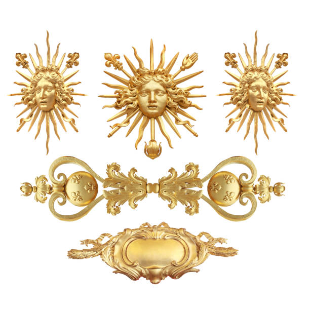 istock Isolated golden detail 2181579707
