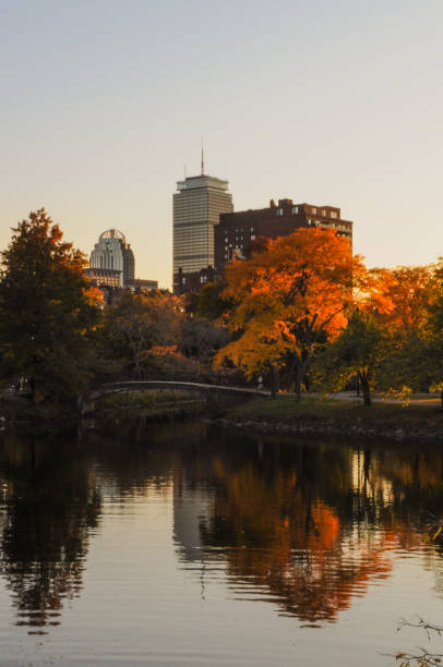 istock Public garden in Boston, Massachusetts 2181580784