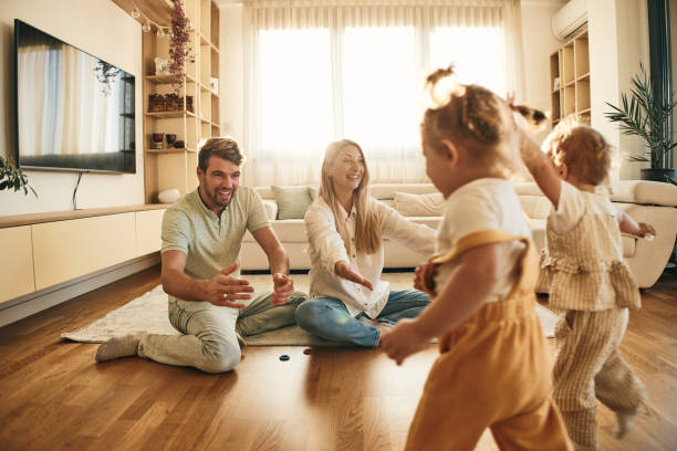 istock Playful family enjoying the day 2181597385