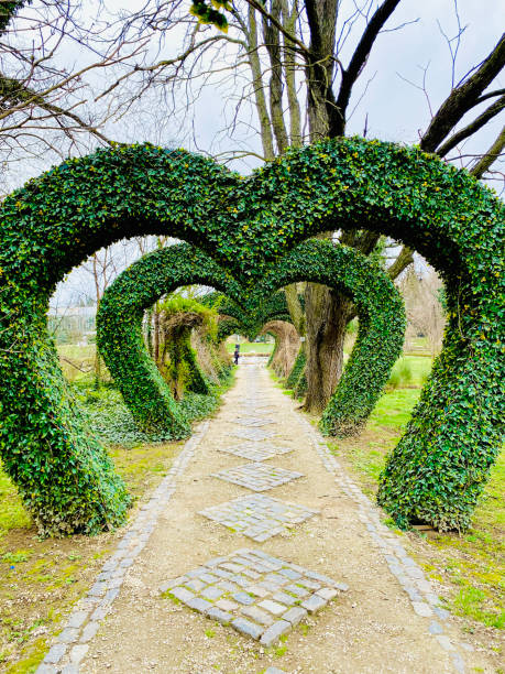 istock Arch of hearts 2181604794