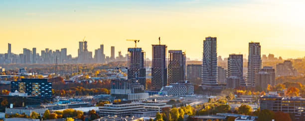 istock Looking out over downtown Toronto in Autumn, Toronto, Canada 2181605662