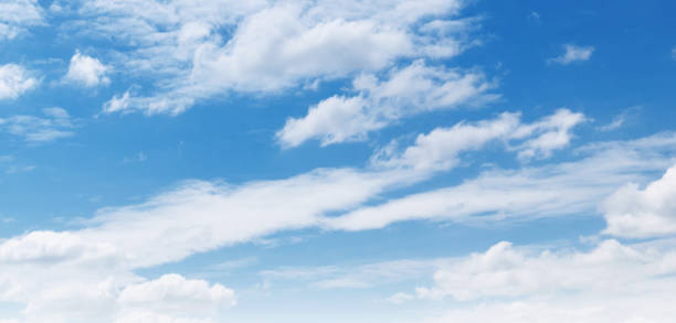 istock sky is blue and clear with a few clouds scattered throughout 2181635429