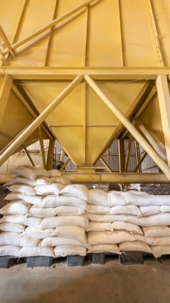 istock Interior of Poultry Feed Mill Plant, Thailand. 2181651658