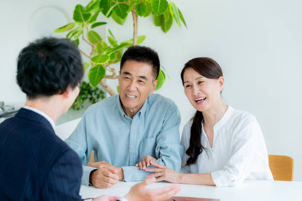 istock Senior couple consulting 2181657810