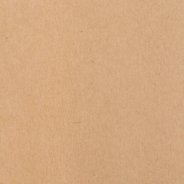 istock Cardboard sheet texture background, pattern of brown kraft paper with vintage style. 2181659435