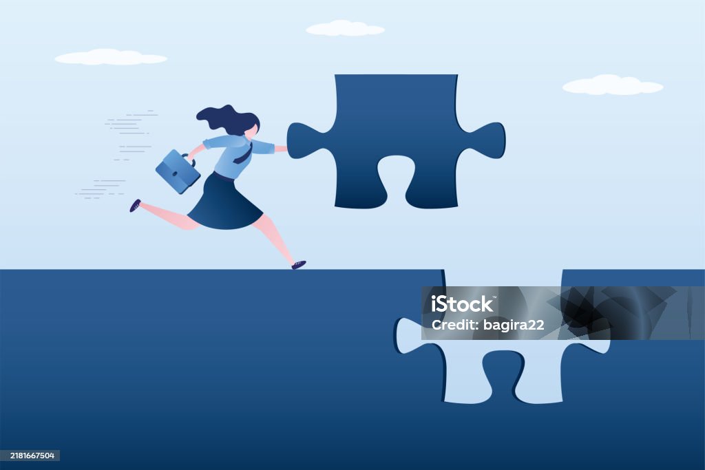 Problem Finish Task Completing Finish Project Complete Jigsaw Puzzle To Solve Business ...