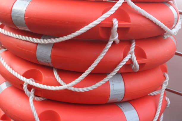 Lifesavers are always present at Florida marinas.