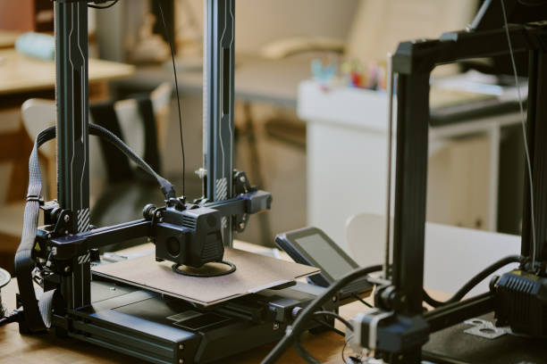 istock Capturing Modern 3D Printing Machines in Action 2181681301
