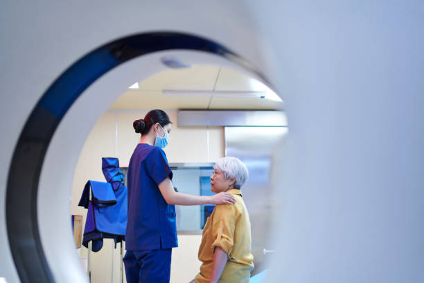Female Nurse Communication to Patient