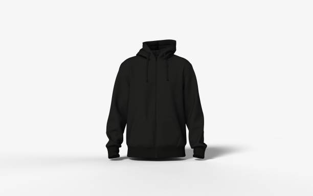istock Hoodie black color 3d image 2181701940