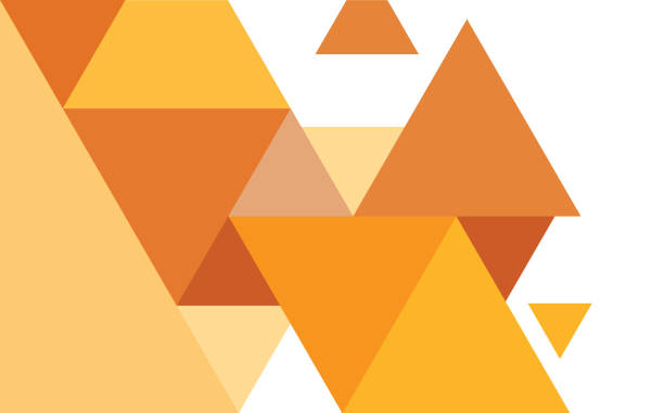 illustrations, cliparts, dessins animés et icônes de fond vectoriel de formes de triangle abstrait, pour la brochure de conception, le site web, le dépliant. triangles fond d’écran pour certificat, présentation, page de destination illustration, stock - modélisation à faible nombre de polygones