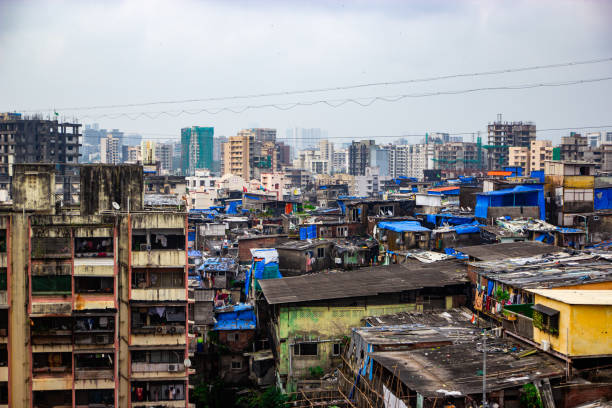 istock Big slums in the Mumbai, India 2181716670