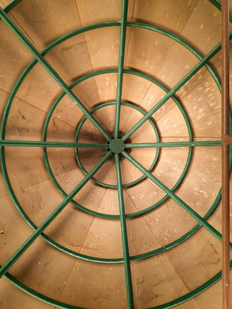 istock wooden roof frame 2181719415