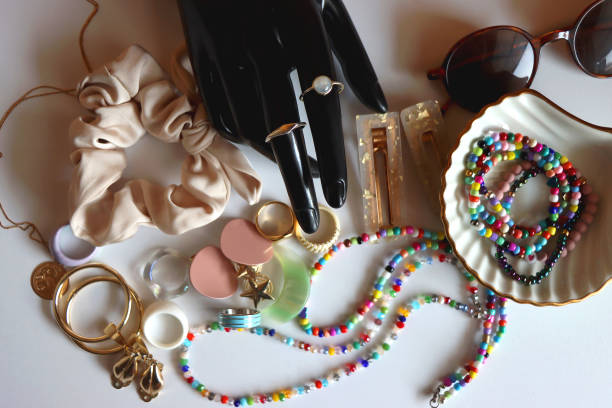 istock Hand Figurine, Various Jewelry And Accessories 2181720250