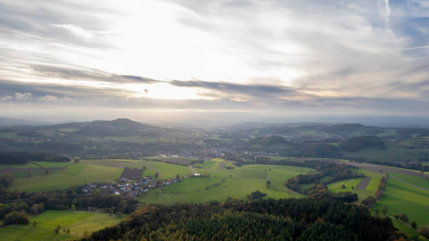 istock Rhoen - German low mountain landscape. Rural scene. 2181725180