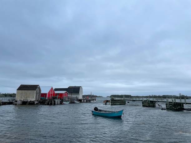 istock Blue Rocks fishing harbour Nova Scotia Canada 2181725438